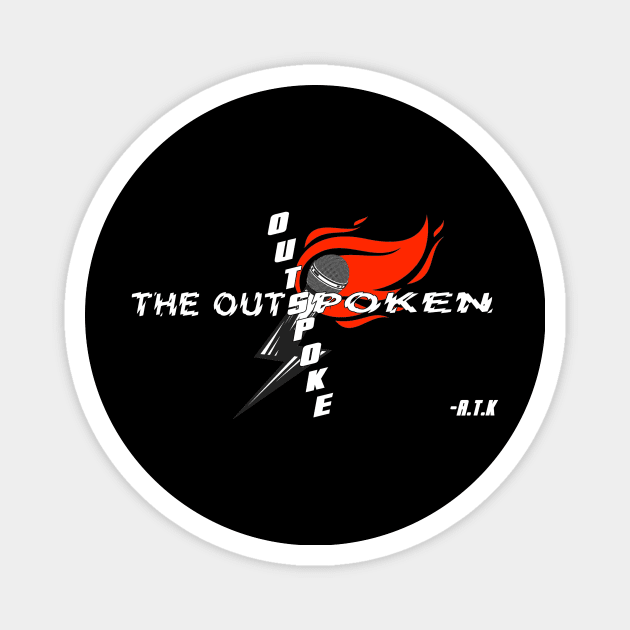 ATK “Outspoke the Outspoken” logo Magnet by Khaos Turmoil Wrestling